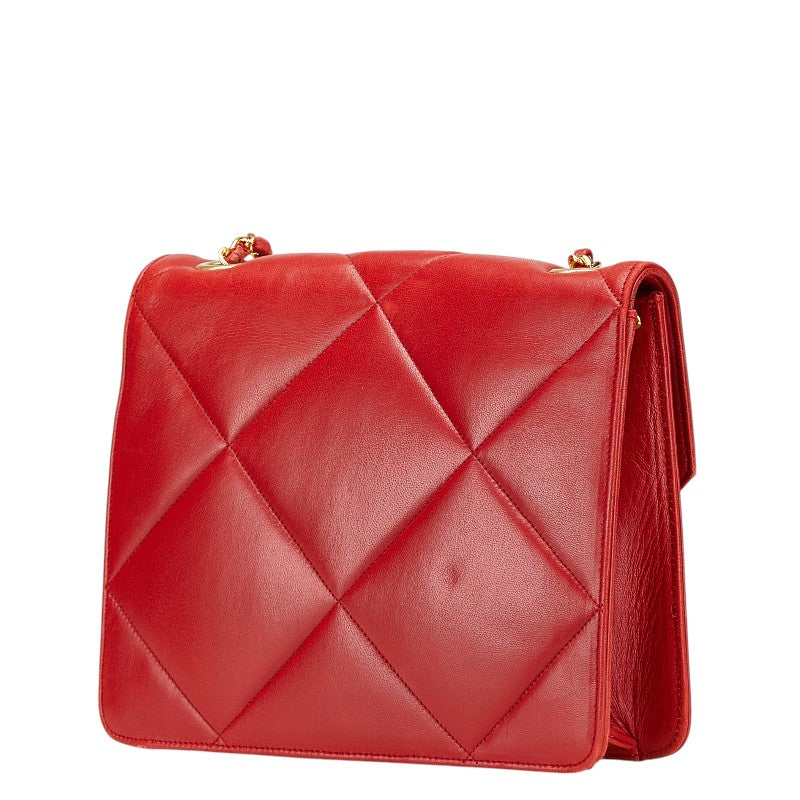 Chanel Coco Mark Matelasse Lambskin Shoulder Bag