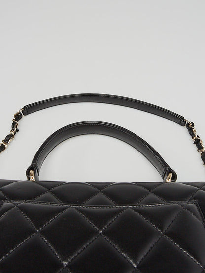 Chanel Small Flap Bag Lambskin Black