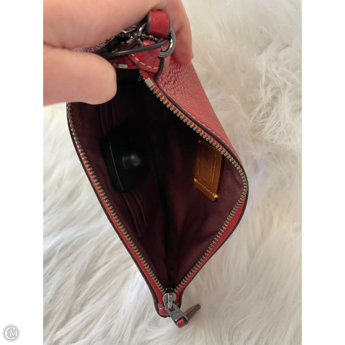 Wristlet Designer By Coach, Size: Large
