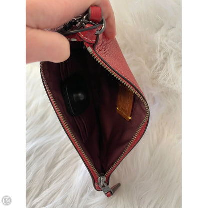 Wristlet Designer By Coach, Size: Large