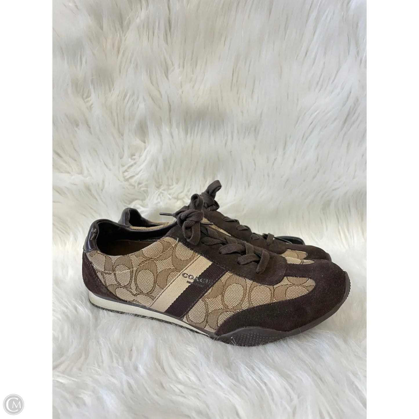 Shoes Designer By Coach In Brown, Size: 9