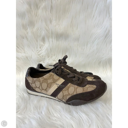 Shoes Designer By Coach In Brown, Size: 9