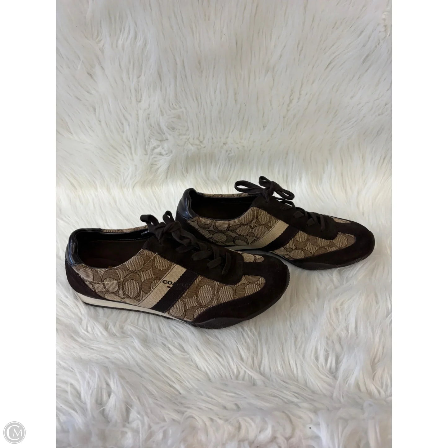 Shoes Designer By Coach In Brown, Size: 9