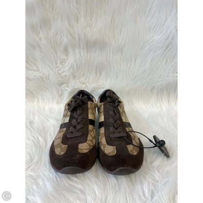 Shoes Designer By Coach In Brown, Size: 9