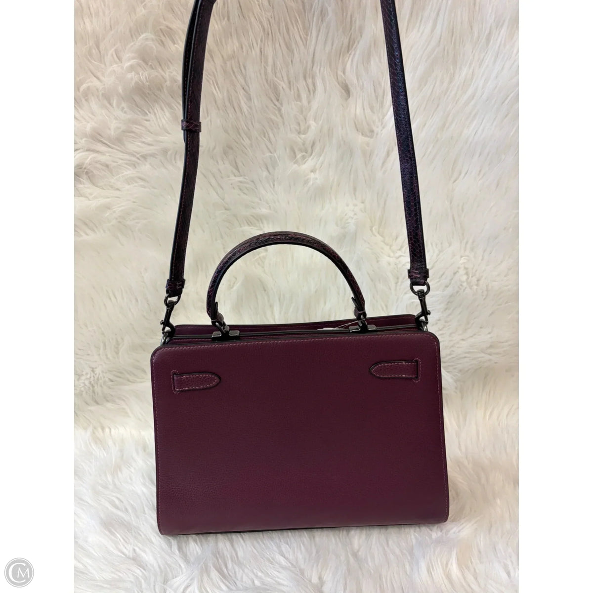 Handbag Designer By Coach, Size: Large