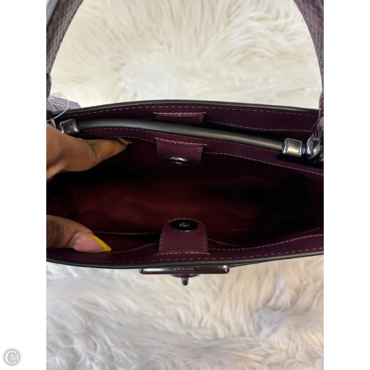 Handbag Designer By Coach, Size: Large