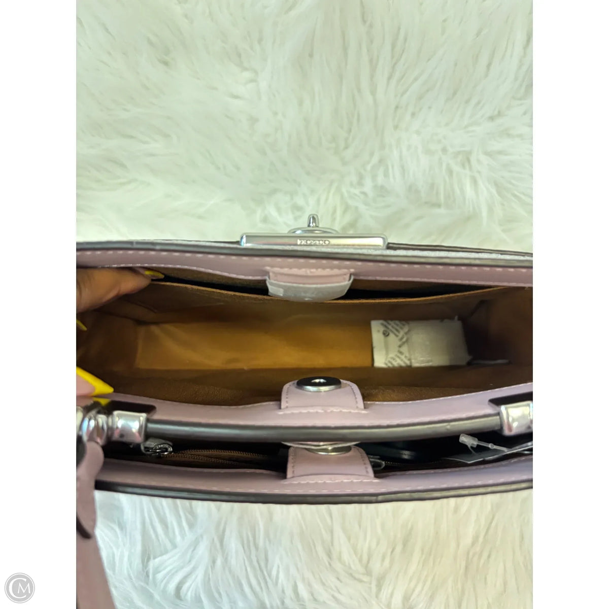 Handbag Designer By Coach, Size: Large