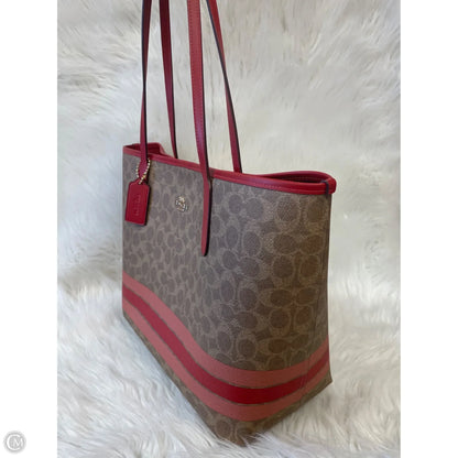 Handbag Designer By Coach, Size: Large