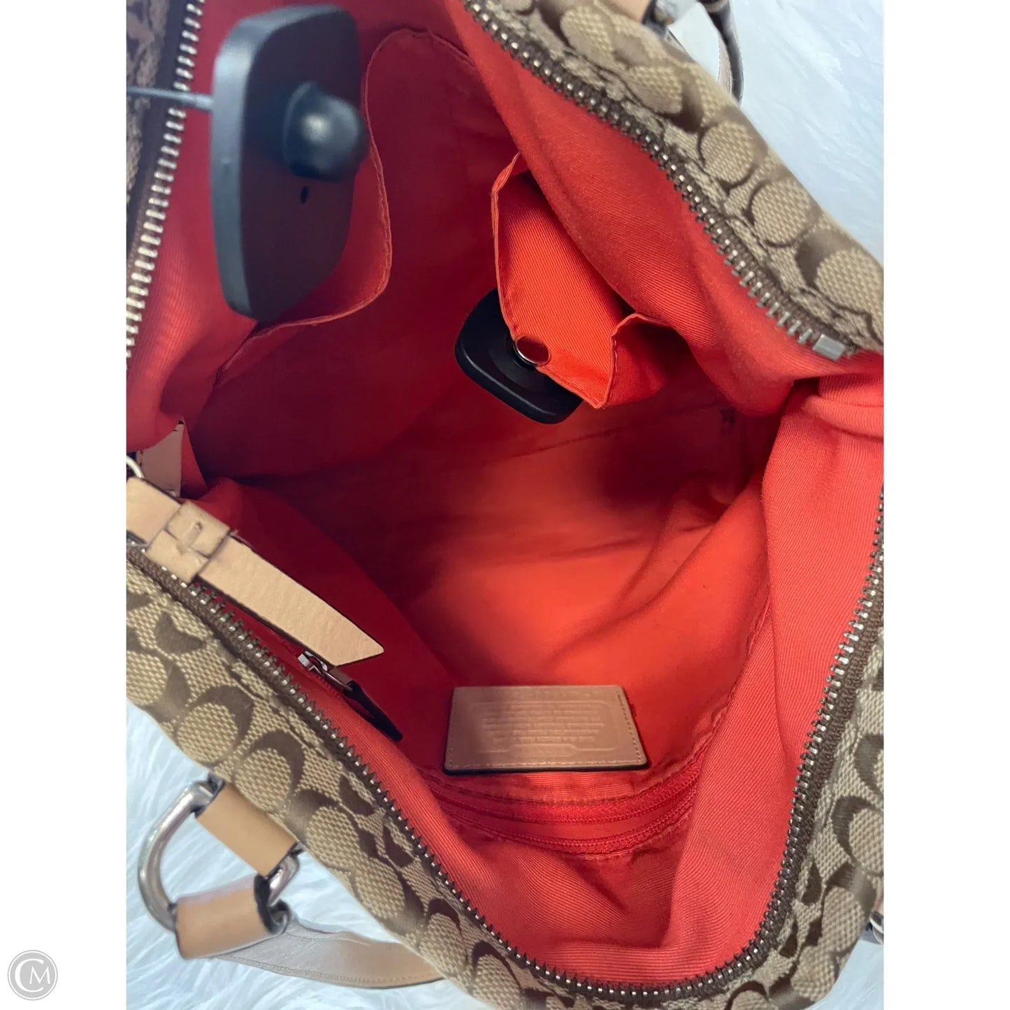 Handbag Designer By Coach, Size: Medium