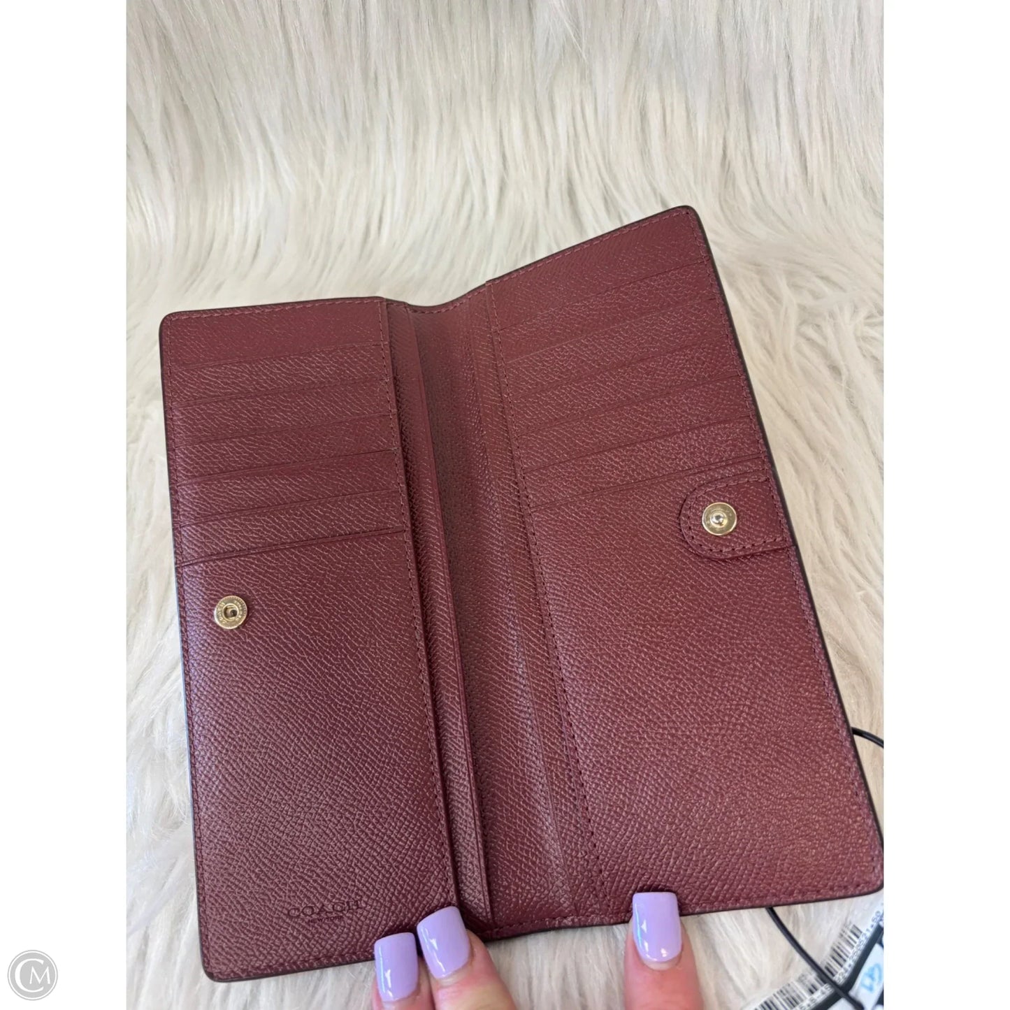 Wallet Designer By Coach, Size: Medium
