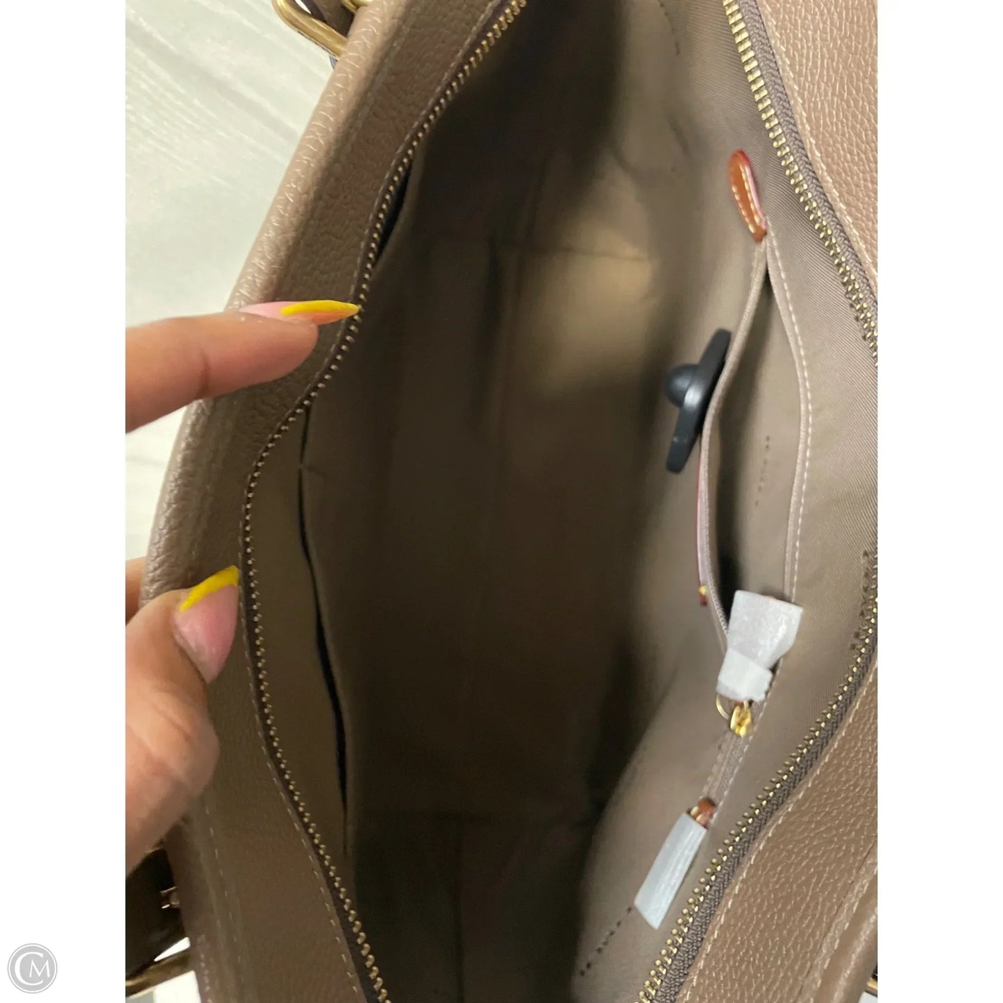 Handbag Designer By Coach, Size: Medium