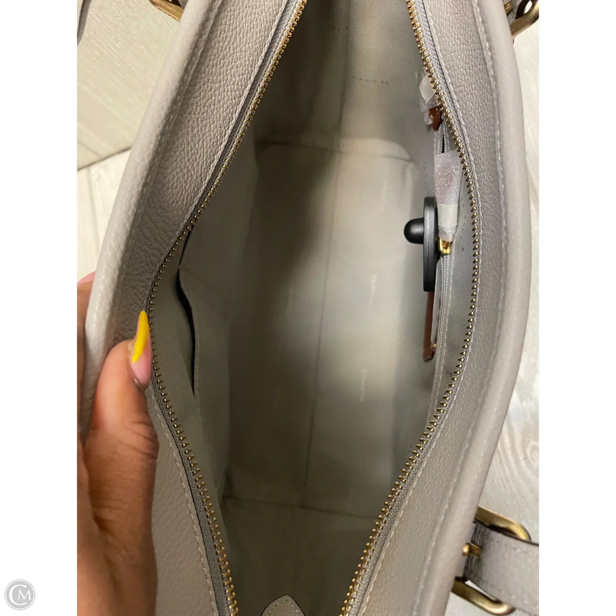 Handbag Designer By Coach, Size: Medium