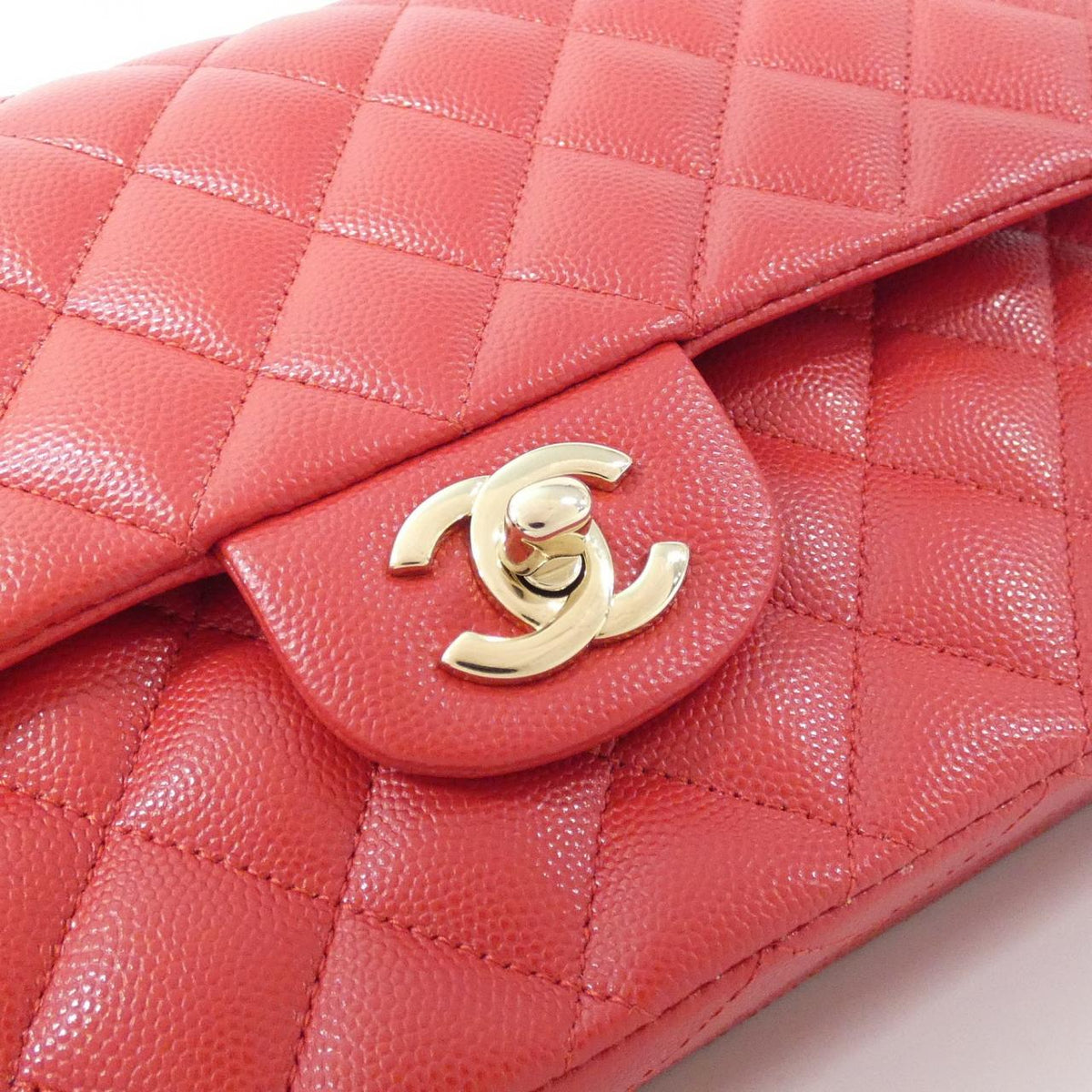 Chanel 1112 Caviar Skin Shoulder Bag