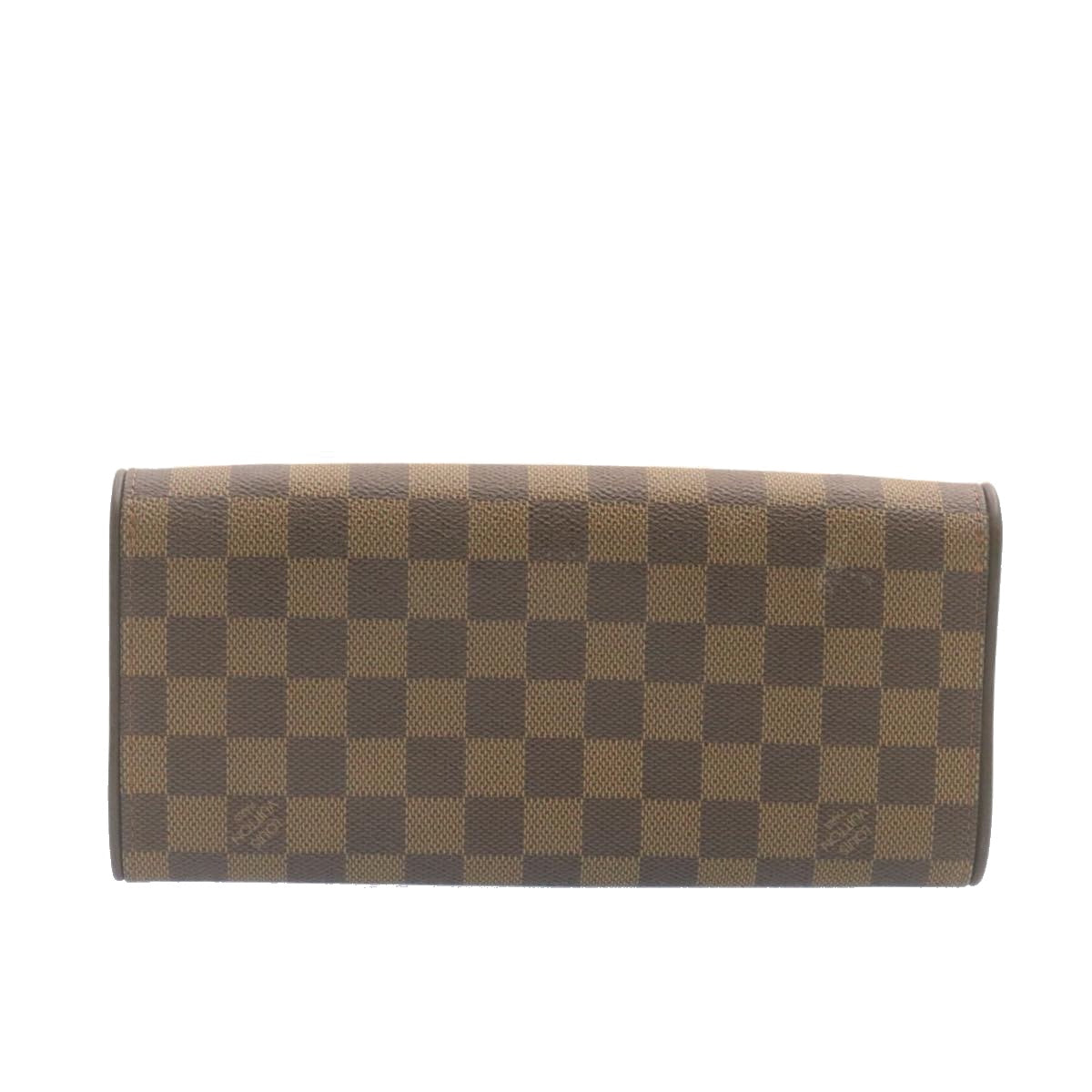 LOUIS VUITTON Damier Ebene Pochette Twin GM Shoulder Bag N51851 LV Auth 24679A