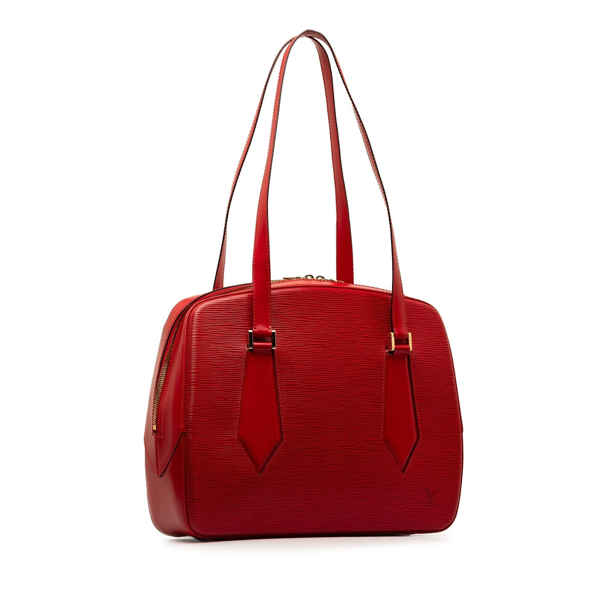 Red Louis Vuitton Epi Voltaire Shoulder Bag
