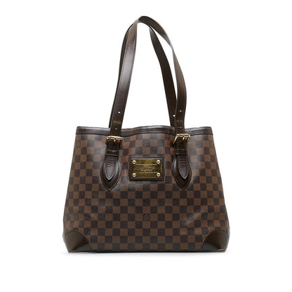 Louis Vuitton Damiere Hamsted MM Handbag N51204 Brown PVC  Louis Vuitton