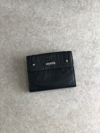 CELINE  Folded Wallet Black Vintage rd5jjk