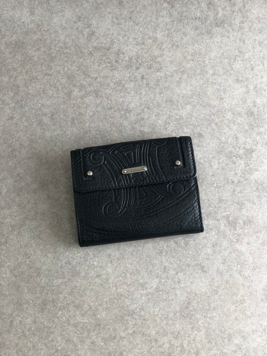 CELINE  Folded Wallet Black Vintage rd5jjk