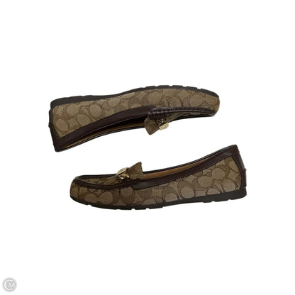Shoes Designer By Coach In Brown, Size: 8.5