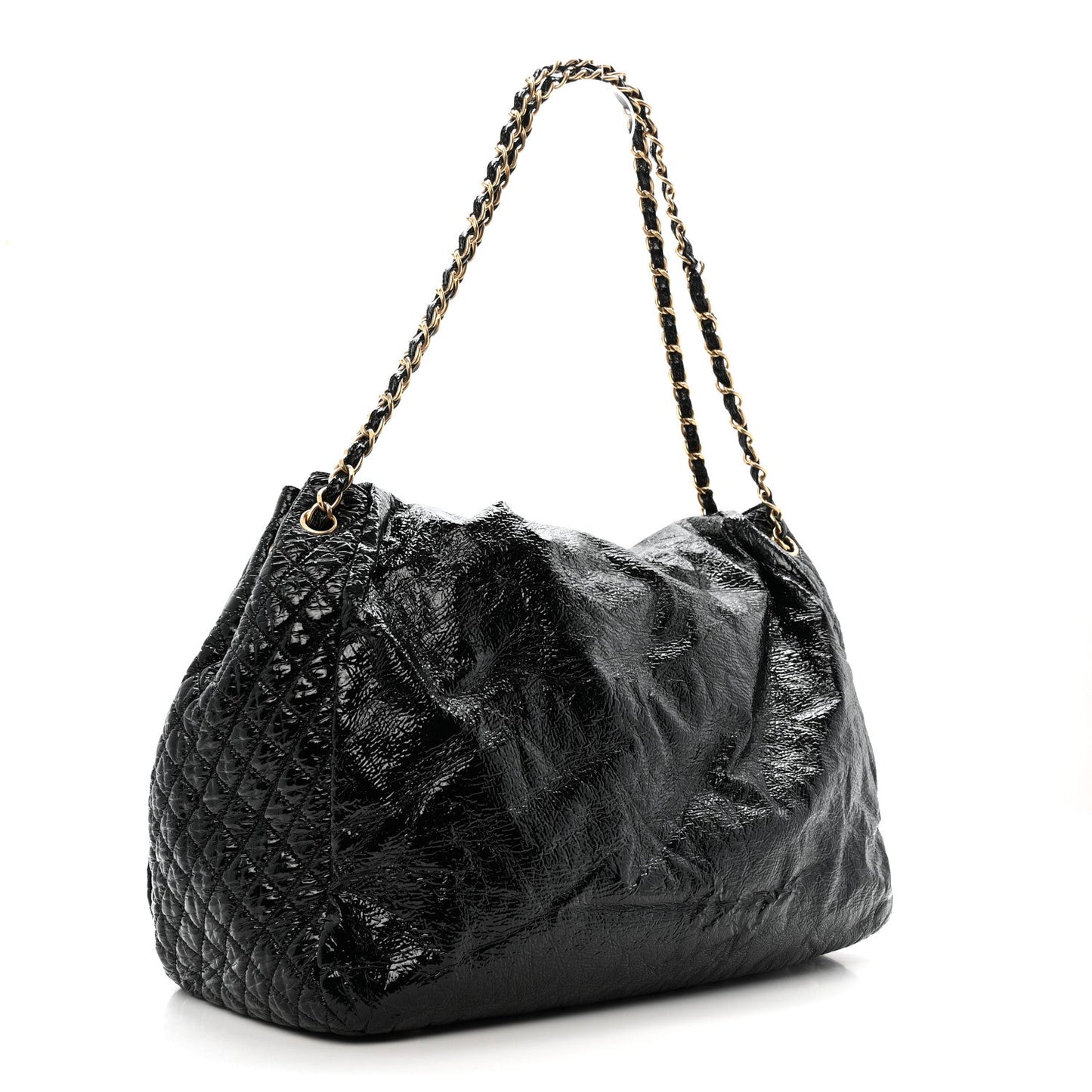 Vinyl XXL Rock and Chain Flap Black