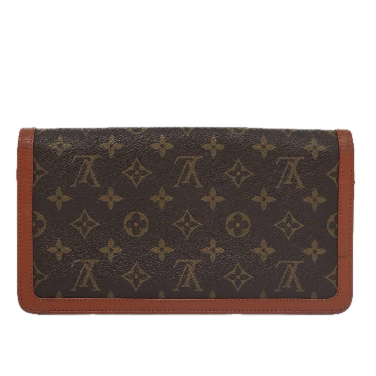 Louis Vuitton Pochette Dame  Canvas Clutch Bag