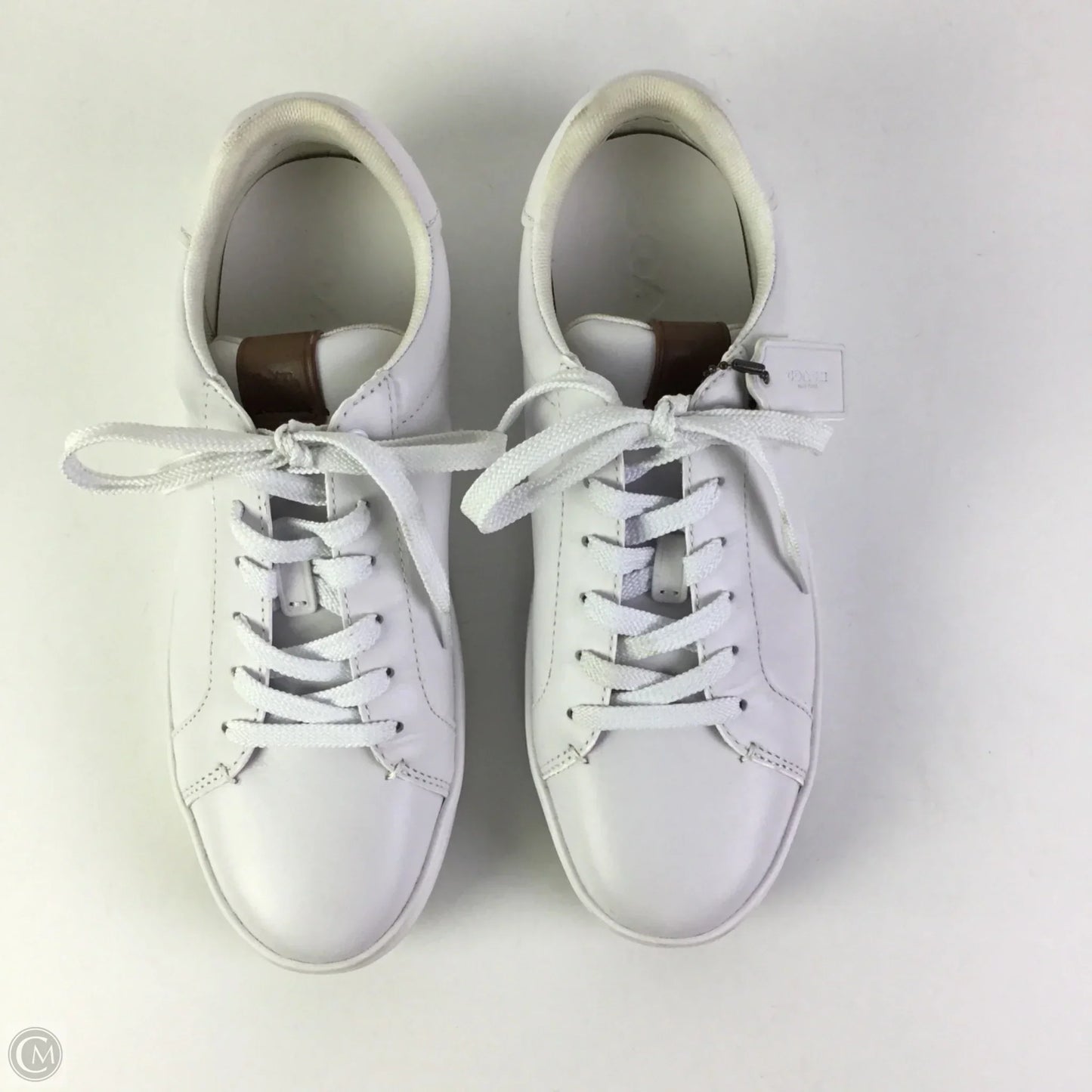 Shoes Designer By Coach In White, Size: 8