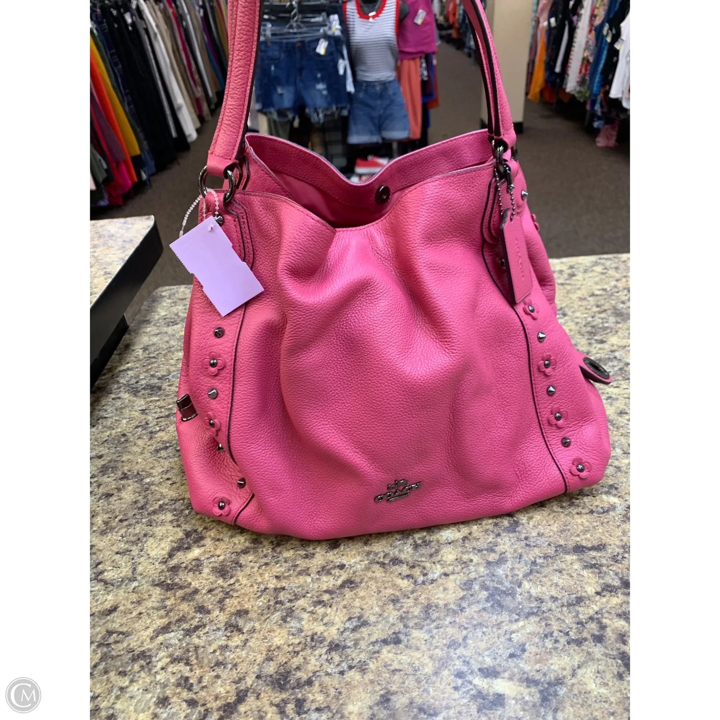 Handbag Designer By Coach, Size: Large