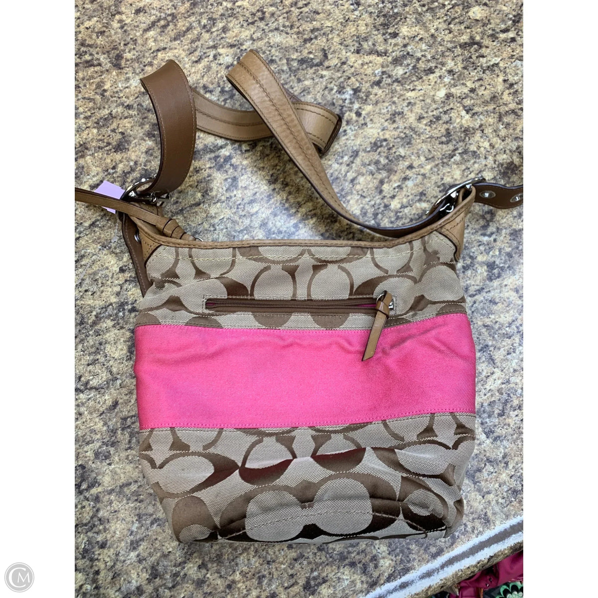 Crossbody Designer By Coach, Size: Medium