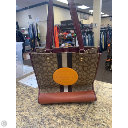 Tote Designer By Coach, Size: Medium