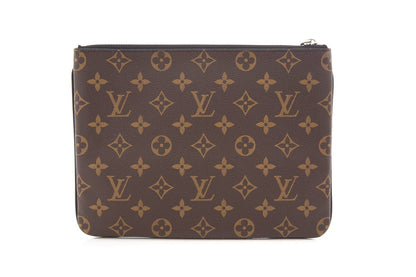 Louis Vuitton Monogram Stripe Pouchette Plate MM