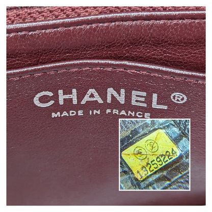 Chanel Lambskin Quilted Maxi Classic Single Flap Black