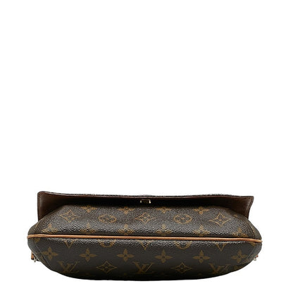 Louis Vuitton Monogram Muset Tango Short Shoulder Bag M51257 Brown PVC Leather  Louis Vuitton