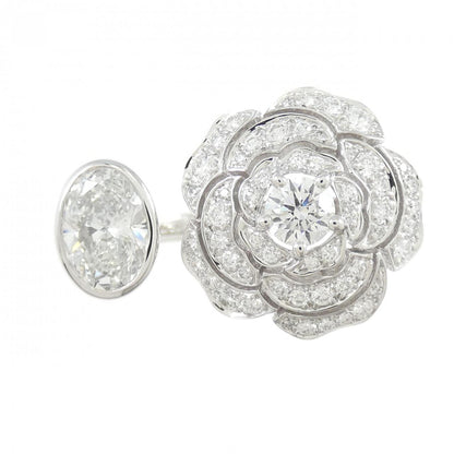 Chanel Camelia 750 White Gold Diamond Ring