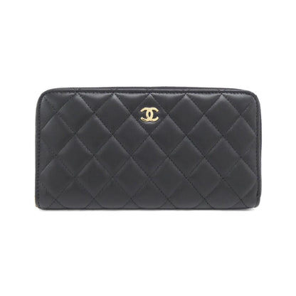 Chanel Timeless Classic Line Lambskin Long Wallet