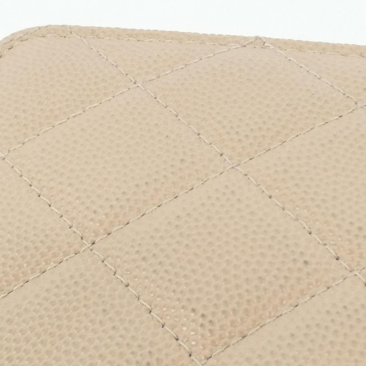 Chanel Chain Wallet Caviar Skin Wallet