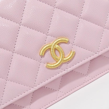 Chanel AP3516 Caviar Skin Wallet on Chain