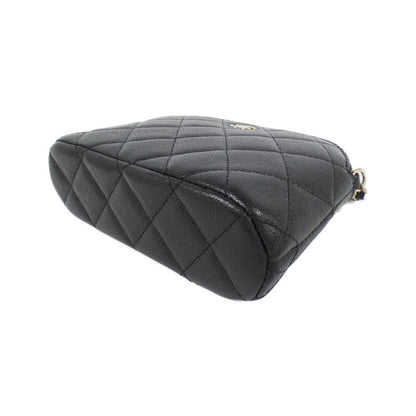 Chanel Timeless Classic Line Caviar Skin Chain Clutch