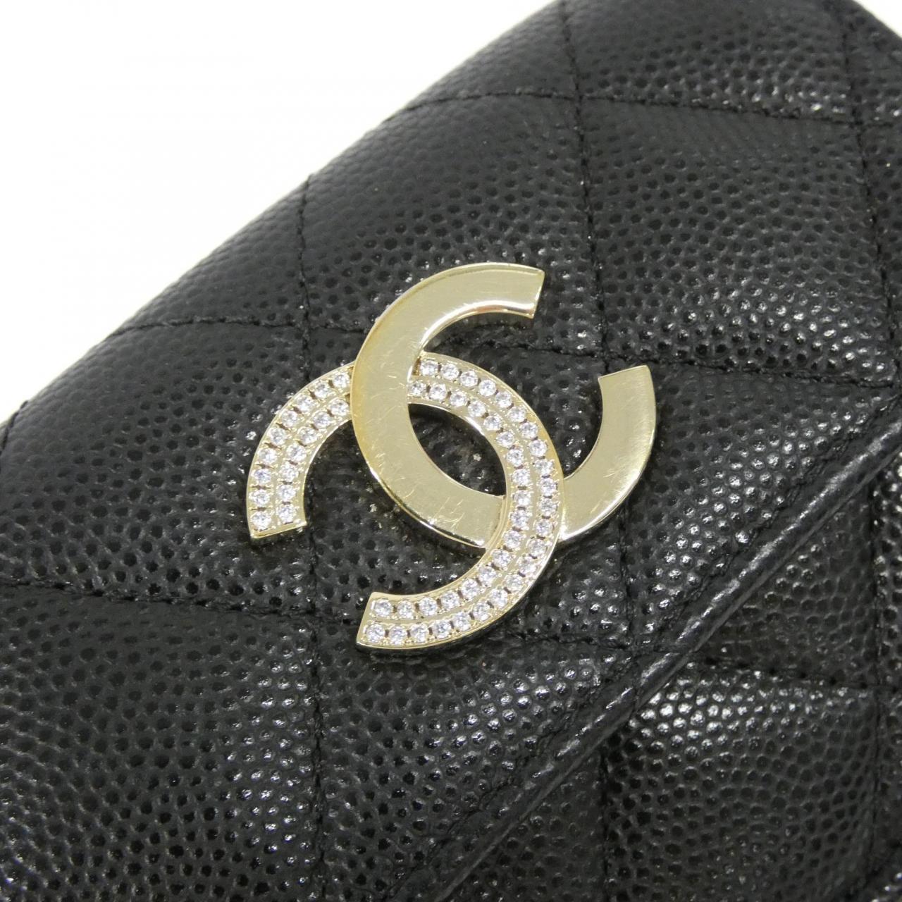 Chanel AP4173 Caviar Skin Wallet