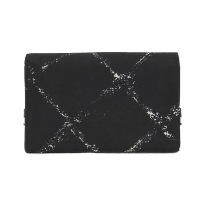 Chanel Travel Line Toile Wallet