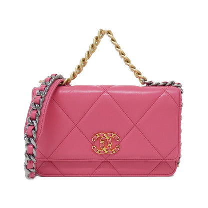 Chanel Chanel 19 Lambskin Wallet on Chain