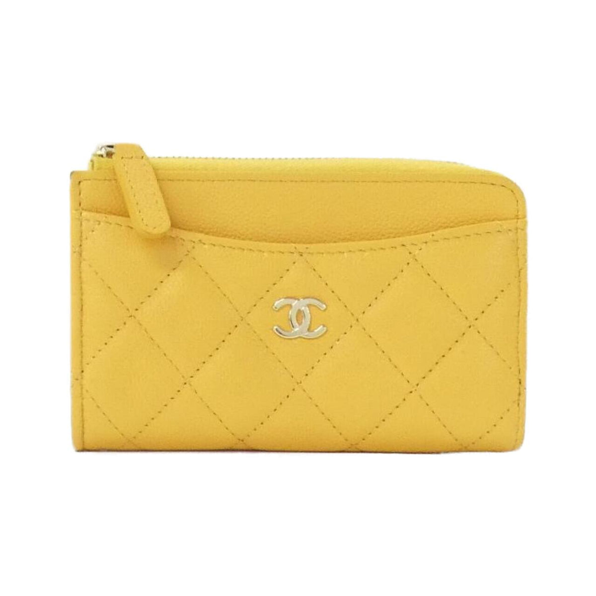 Chanel Timeless Classic Caviar Skin Card Case