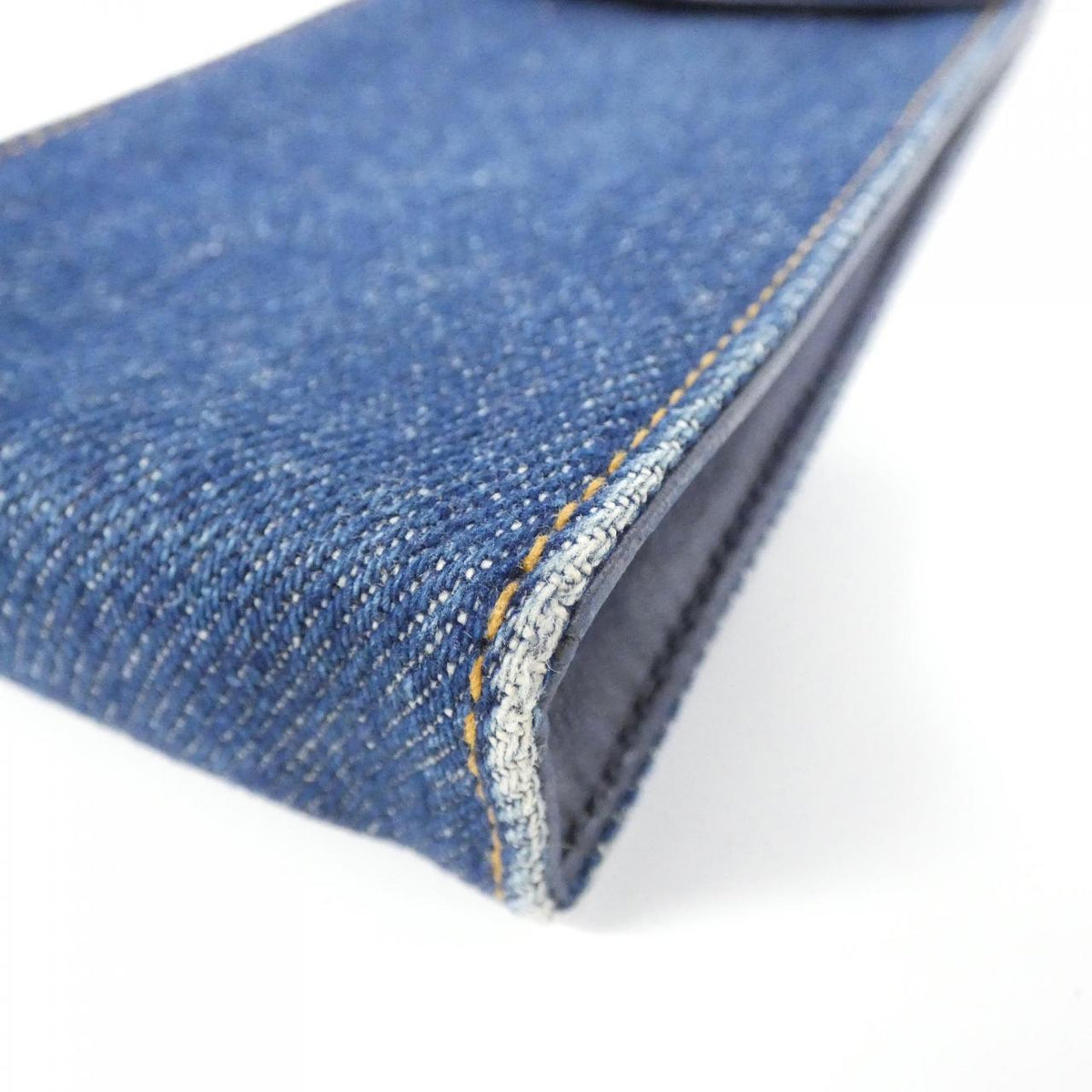 Chanel Timeless CC Line Denim Pouch