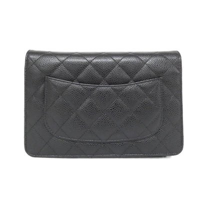 Chanel Timeless Classic Caviar Wallet on Chain