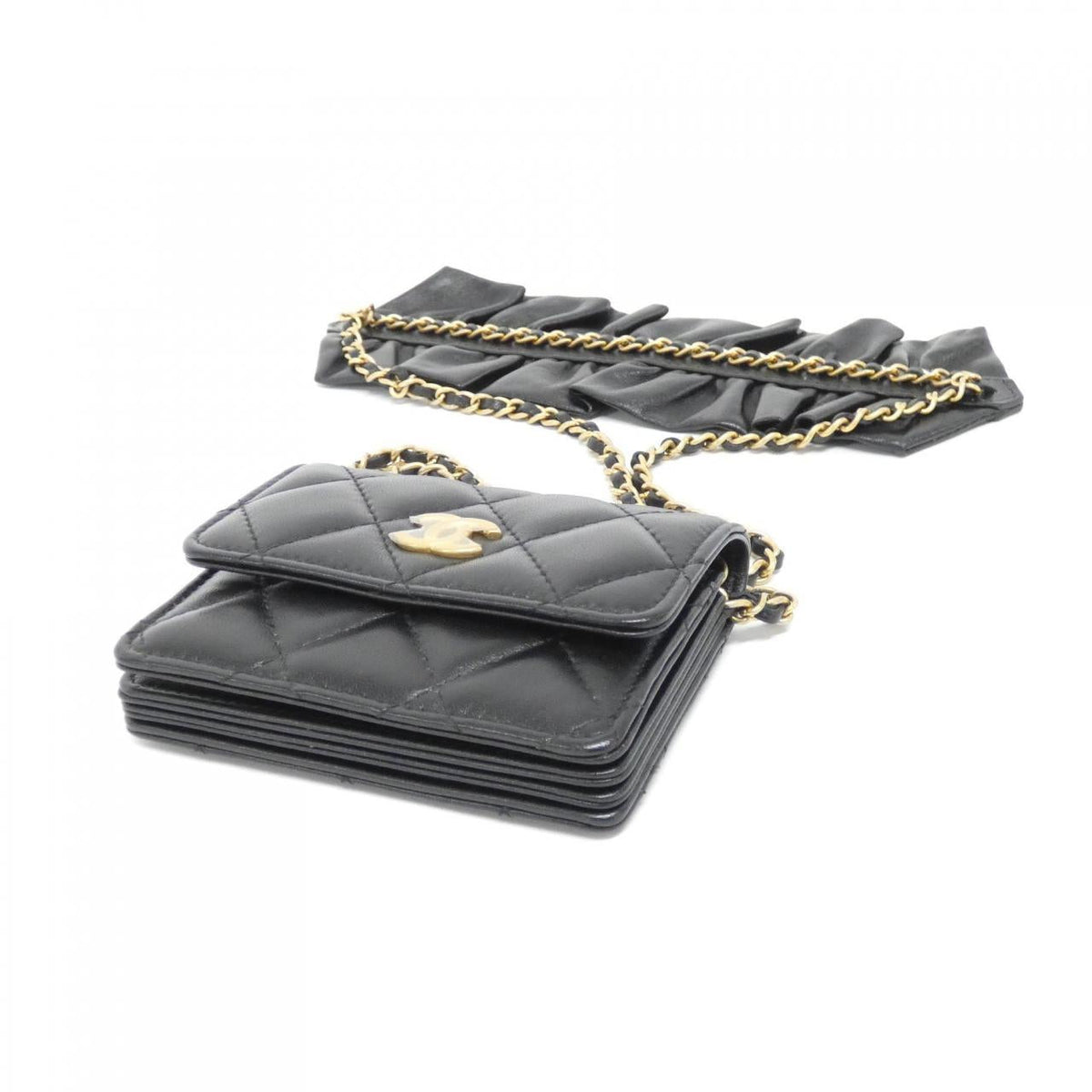 Chanel AP1895 Lambskin Card Case