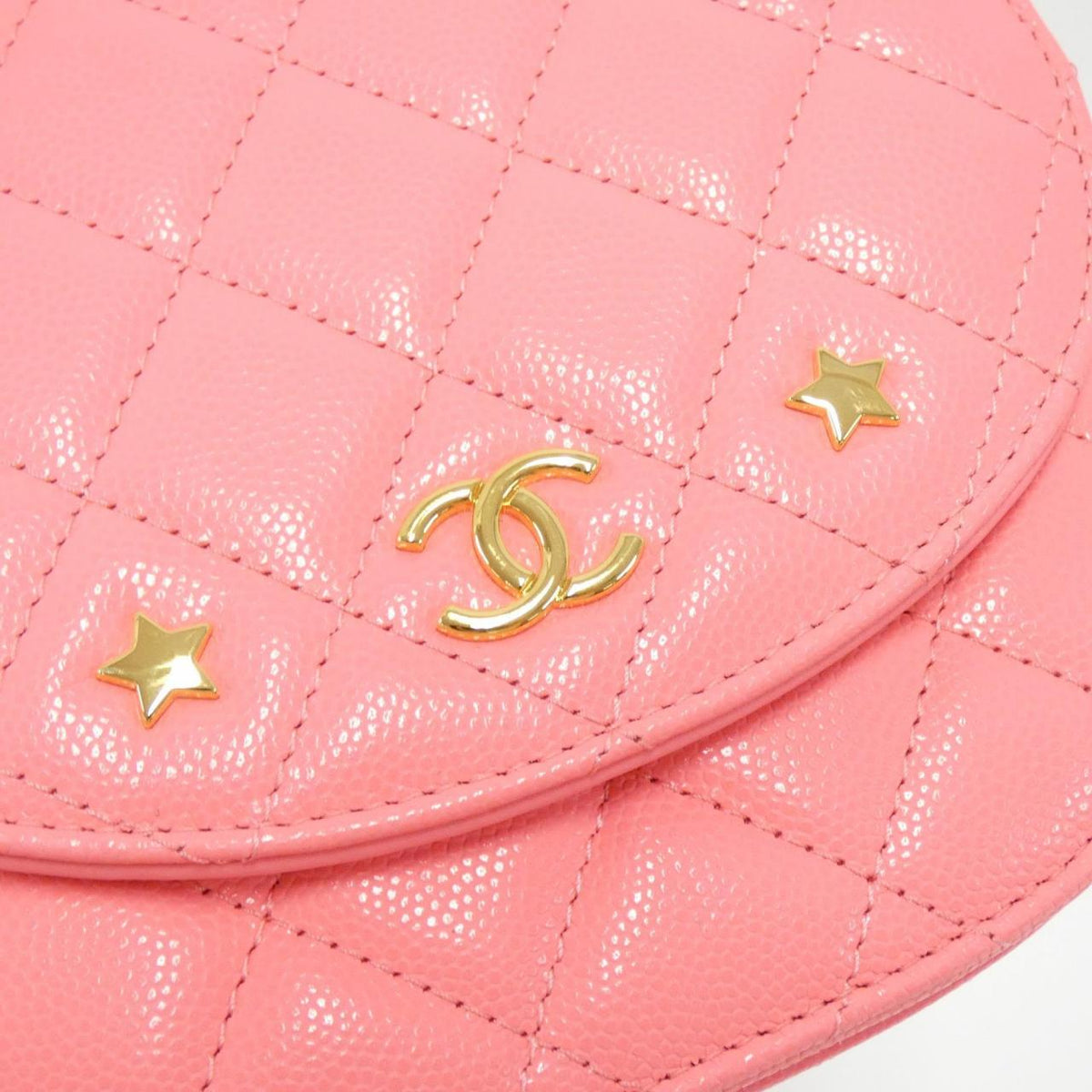 Chanel Chain Clutch Caviar Skin Clutch Bag