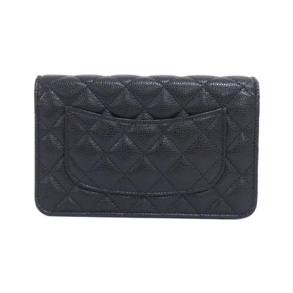 Chanel AP4241 Caviar Skin Wallet on Chain