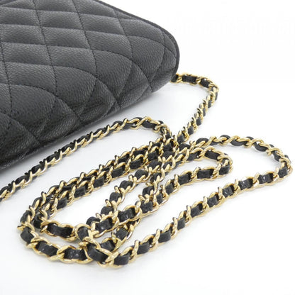 Chanel AP4241 Caviar Skin Wallet on Chain