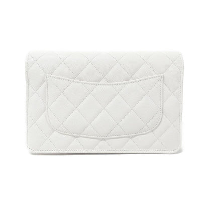 Chanel AP3076 Caviar Skin Wallet on Chain
