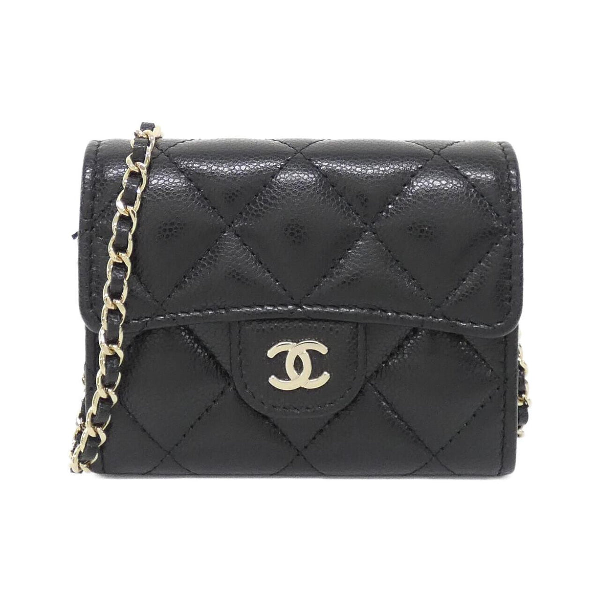 Chanel Timeless Classic Line Caviar Card Case