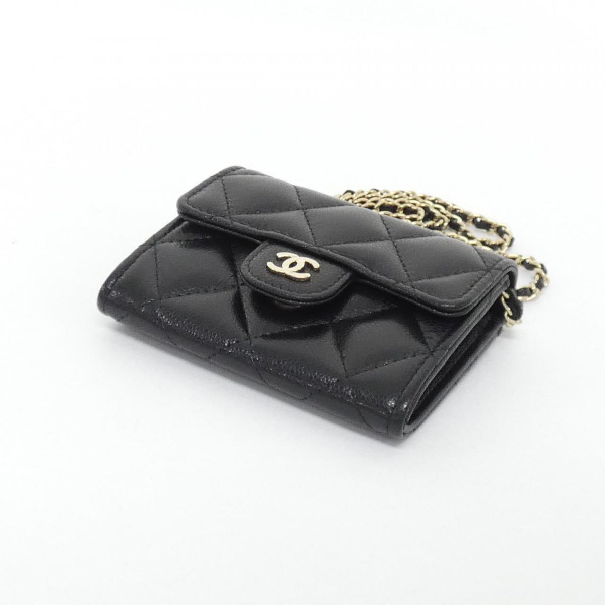 Chanel Timeless Classic Line Caviar Card Case